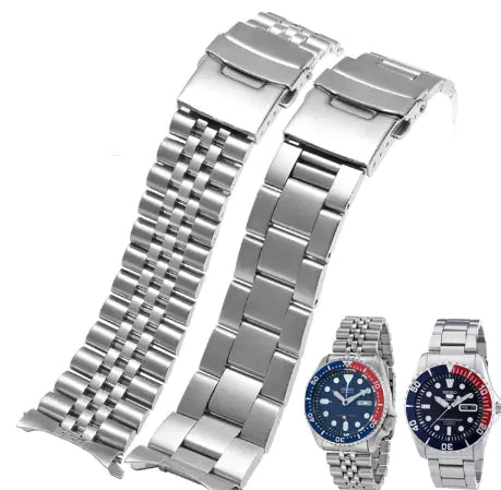 20mm Solid Stainless Steel Watch Band for Orient Watches