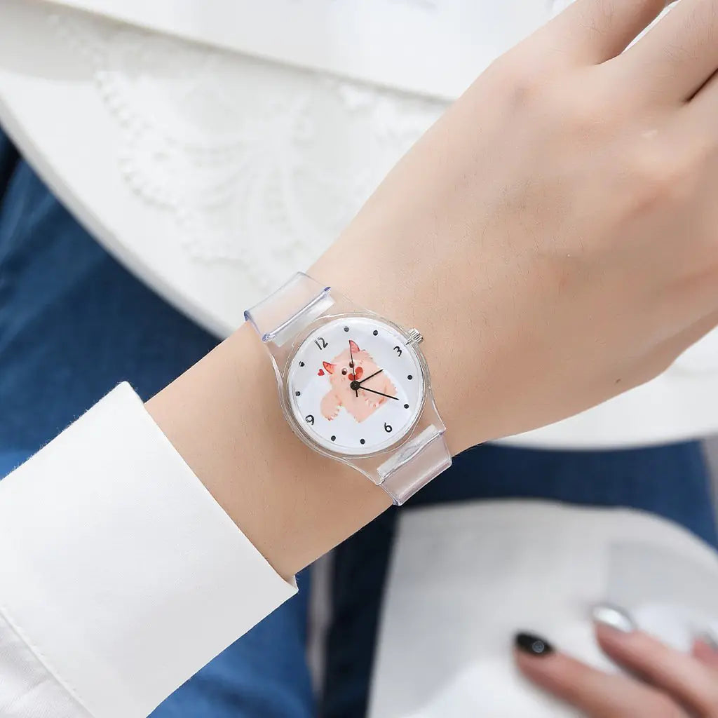Cute Cartoon Ladies Fashion Quartz Watch