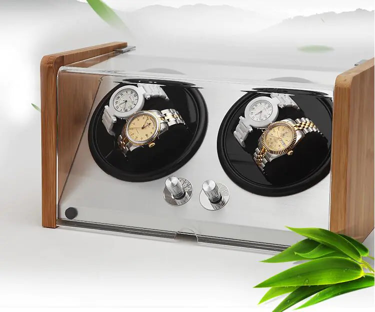 Automatic Watch Winder and Storage Box for Mechanical Watches