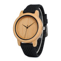 BOBO BIRD Bamboo Wood and Silicone Watches Available
