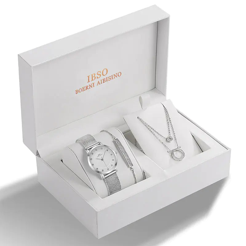 IBSO 2021 Women's Minimalist Fashion Watch Set