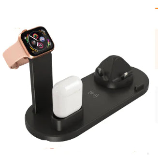 3-in-1 Wireless Charging Stand for Phones and Watches