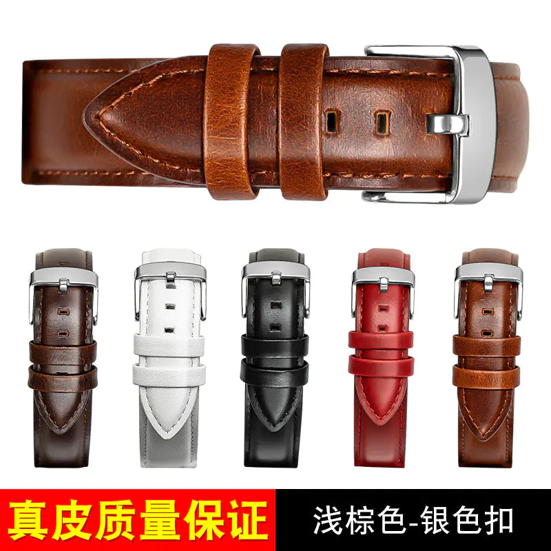 Genuine Leather Watch Strap for DW Watches (18-20mm)