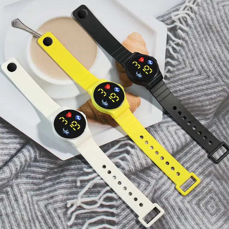 Creative Astronaut LED Touch Watch for Students and Fashion