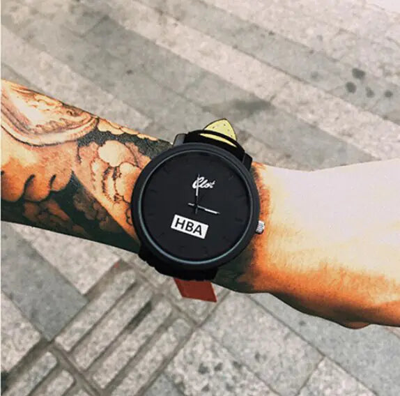 Couple's Watch - Korean Style Large Dial Quartz Watch