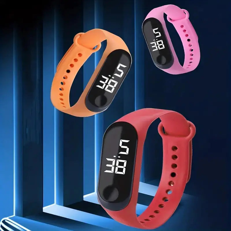 Casual Sports Touch Fashion Electronic Watch for Students