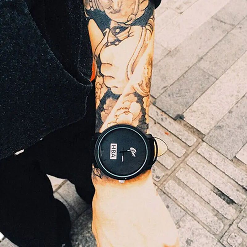 Couple's Watch - Korean Style Large Dial Quartz Watch