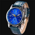 Fashion Women's Leather Watch & Men's Quartz Watch