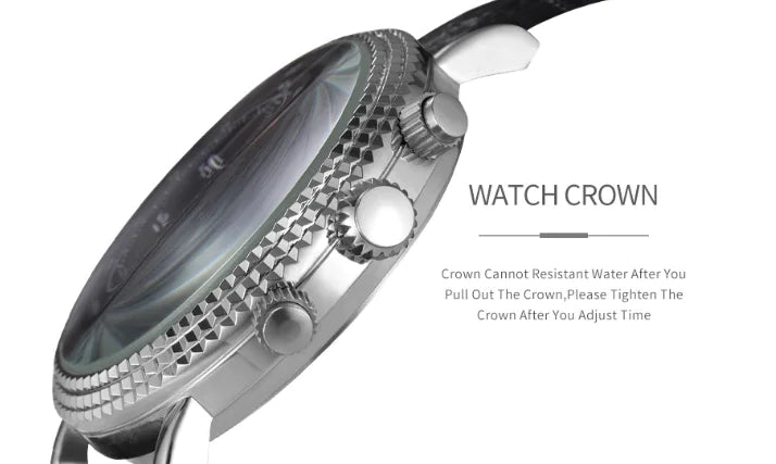 Fashion Quartz Watch with Roman Numerals and Calendar