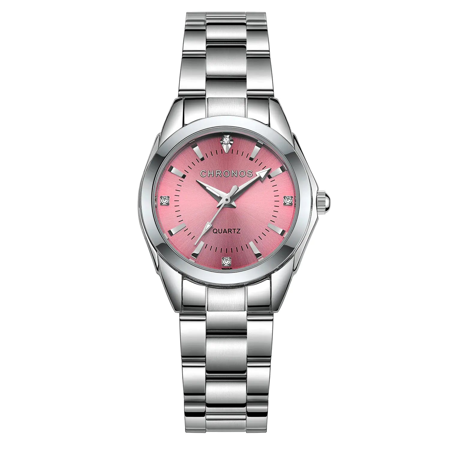 Fashion Women's Watch with Steel Band and Japanese Movement