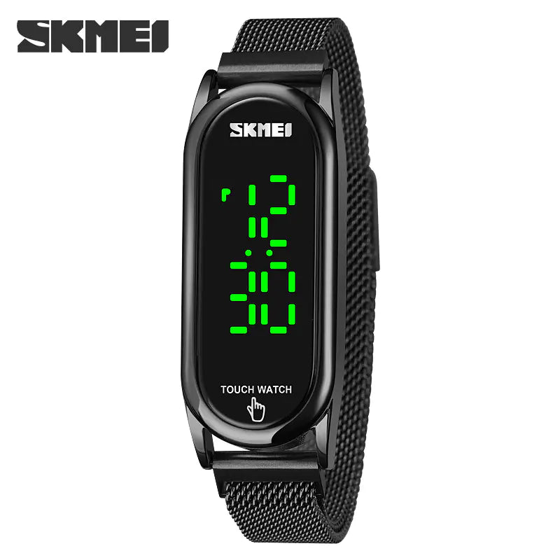 Fashion Touchscreen Magnetic Mesh Couple Watch