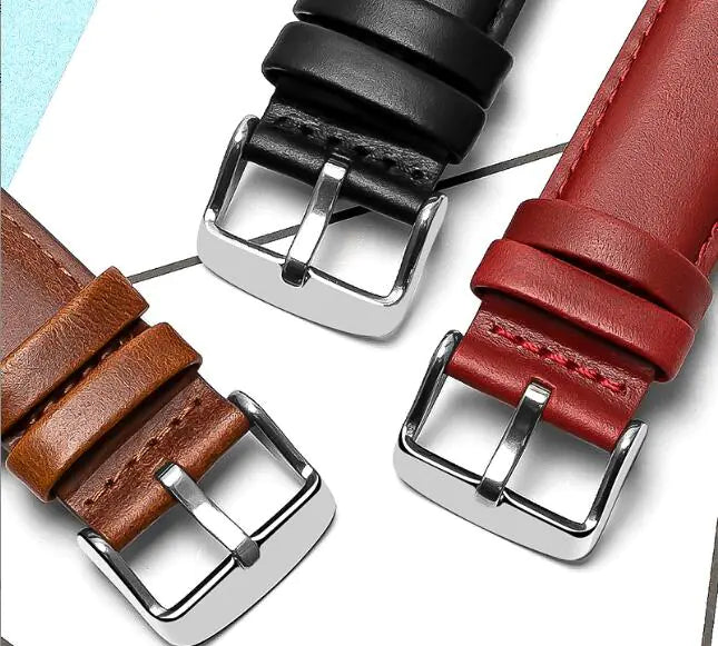 Genuine Leather Watch Strap for DW Watches (18-20mm)