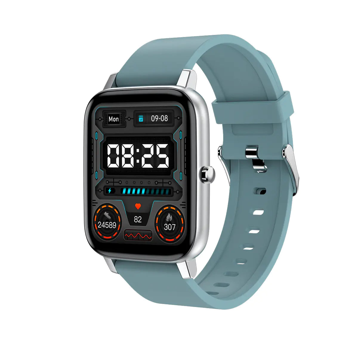 H80 Fashion Sports Smart Watch with ECG & Oxygen Monitor