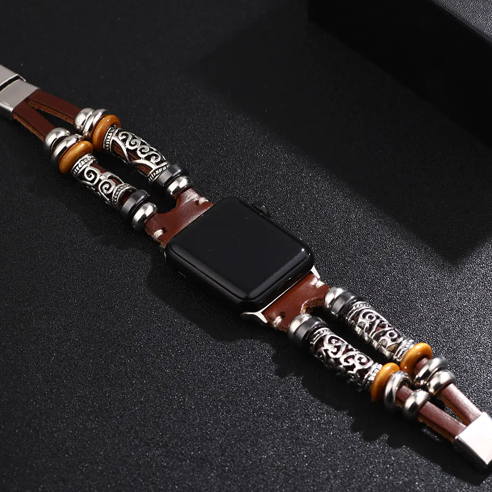 Genuine Leather Apple Watch Strap for Smart Watches