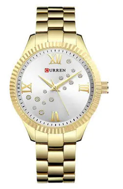 "Karien Women's Fashion Quartz Watch with Rhinestones"