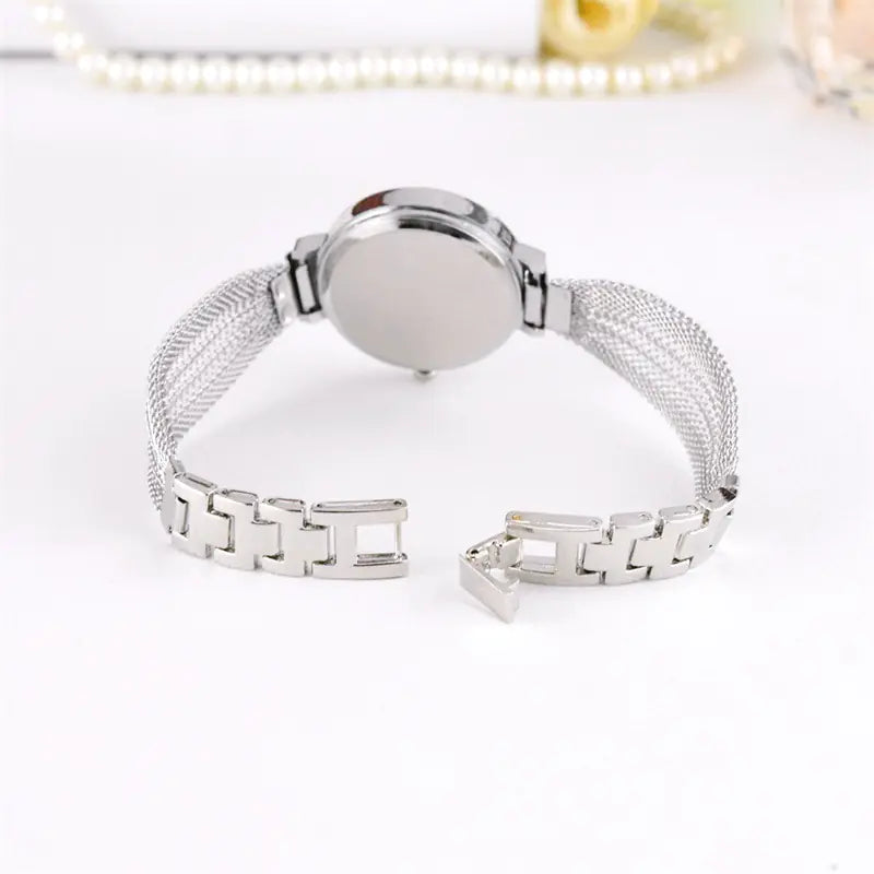 Fashion Women's Watch with Mesh Bracelet Design