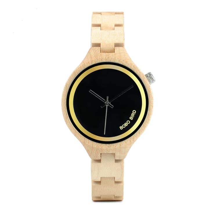 BOBO BIRD Fashion Wooden Watch with Japanese Movement