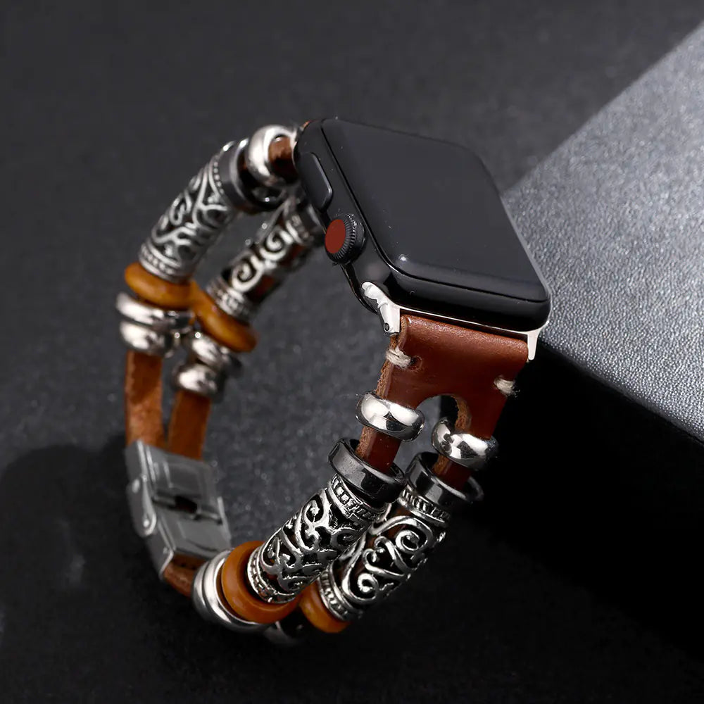 Genuine Leather Apple Watch Strap for Smart Watches