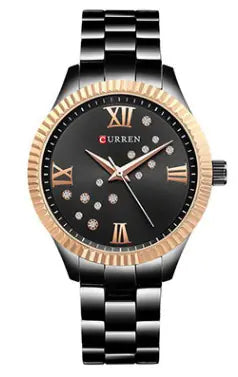 "Karien Women's Fashion Quartz Watch with Rhinestones"