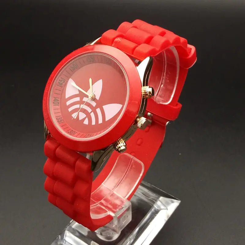 Geneva Fashion Silicone Sports Quartz Watch