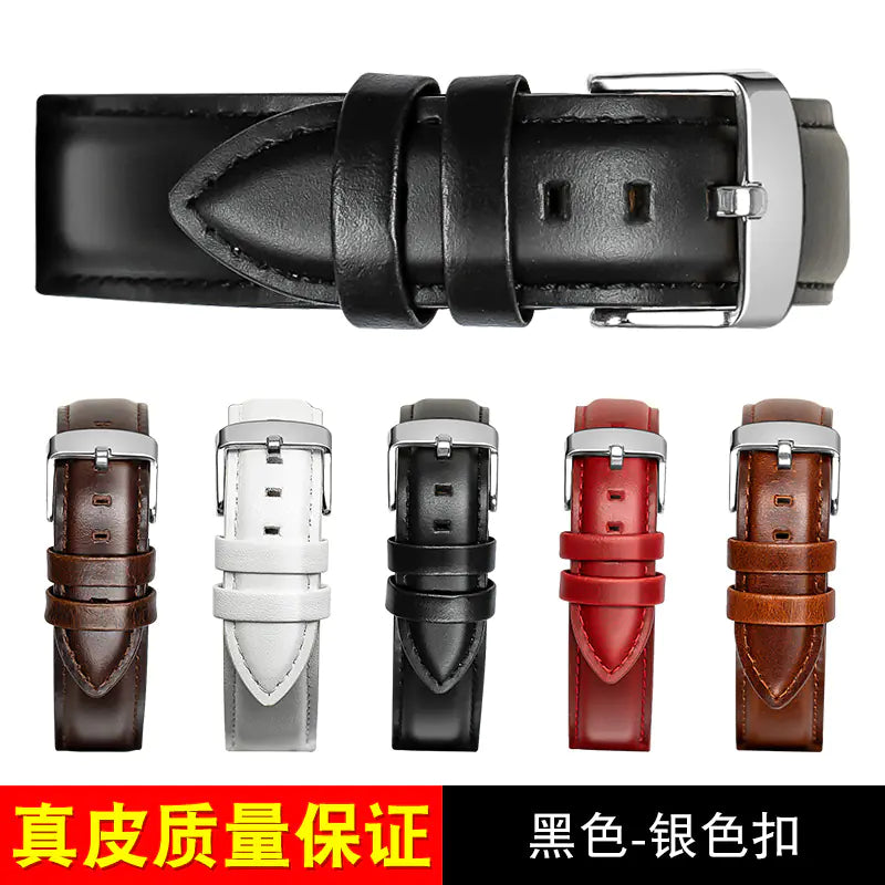 Genuine Leather Watch Strap for DW Watches (18-20mm)