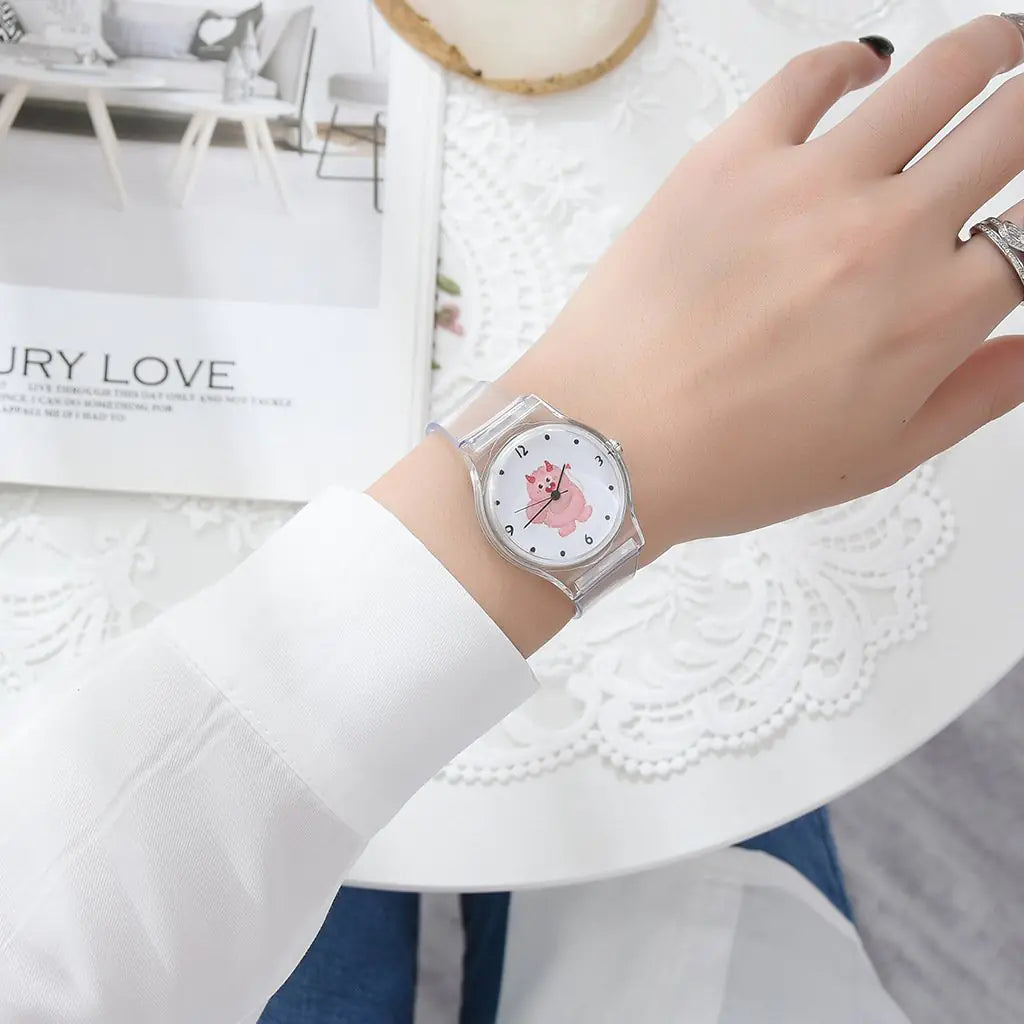 Cute Cartoon Ladies Fashion Quartz Watch