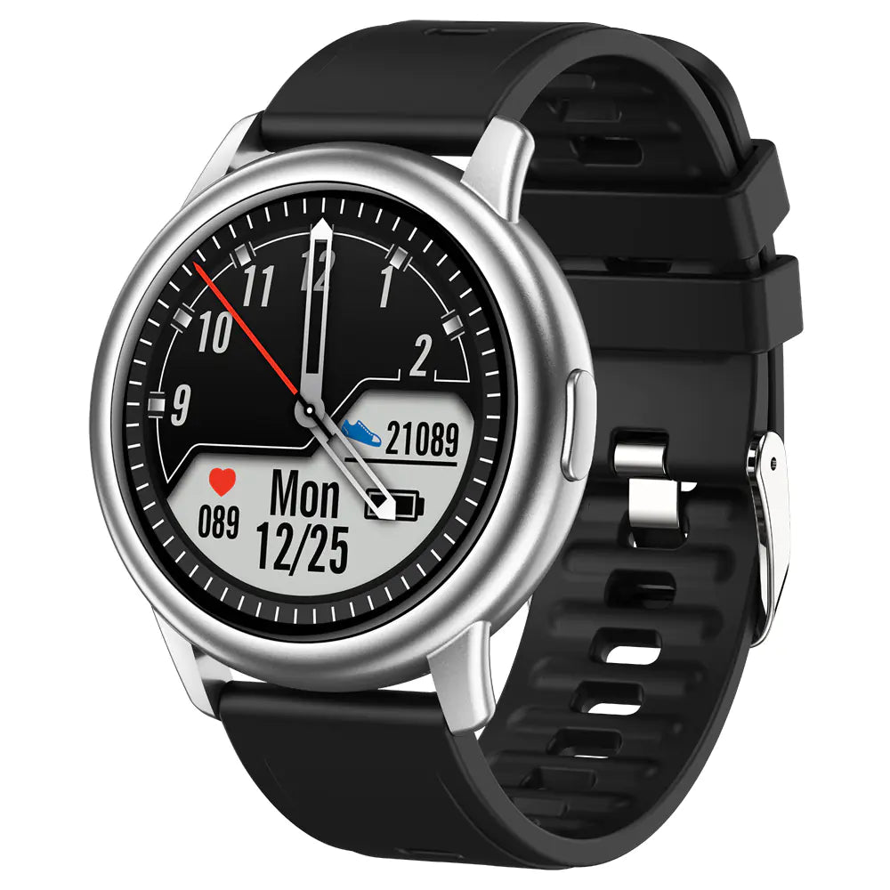 Fashion Round Screen Smart Watch - 1.28 Inches Display