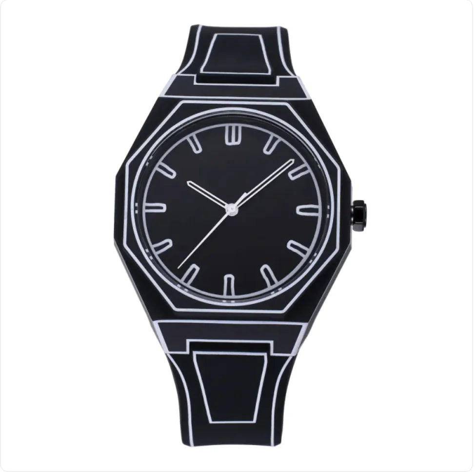 Comic-Style Waterproof Watch