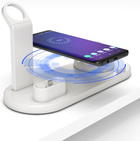 3-in-1 Wireless Charging Stand for Phones and Watches