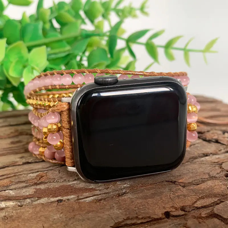 Fashion Jewelry Apple Watch Band with Natural Stone