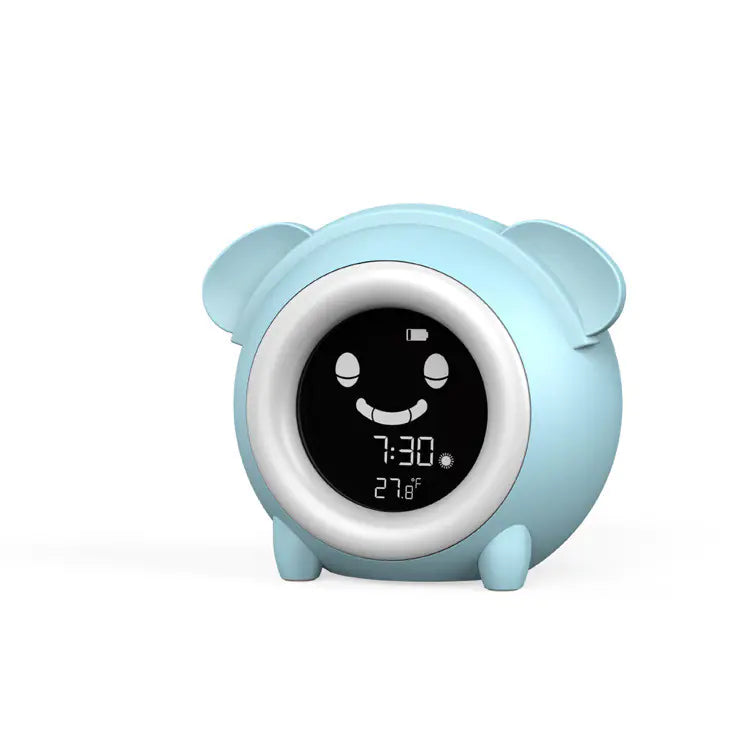 Kids Cartoon Sleep Training Alarm Clock for Students
