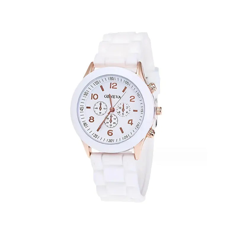 5pcs Set Women's Steel Band Quartz Watches with Gift Box